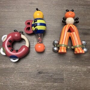 Bee Bop Band B. Toys Musical Instruments Replacement Parts For Kids Drum Set Lot